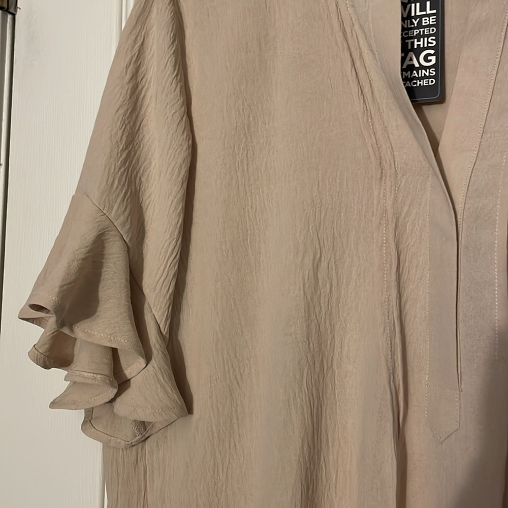 Beige Blouse - Picture 3 of 4